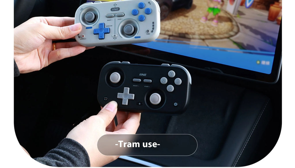 IINE Retro Pocket Gamepad Retro Gaming Controllers Wireless Bluetooth 1000Hz Hall Joystick Portable For Android IOS Phones PC NS