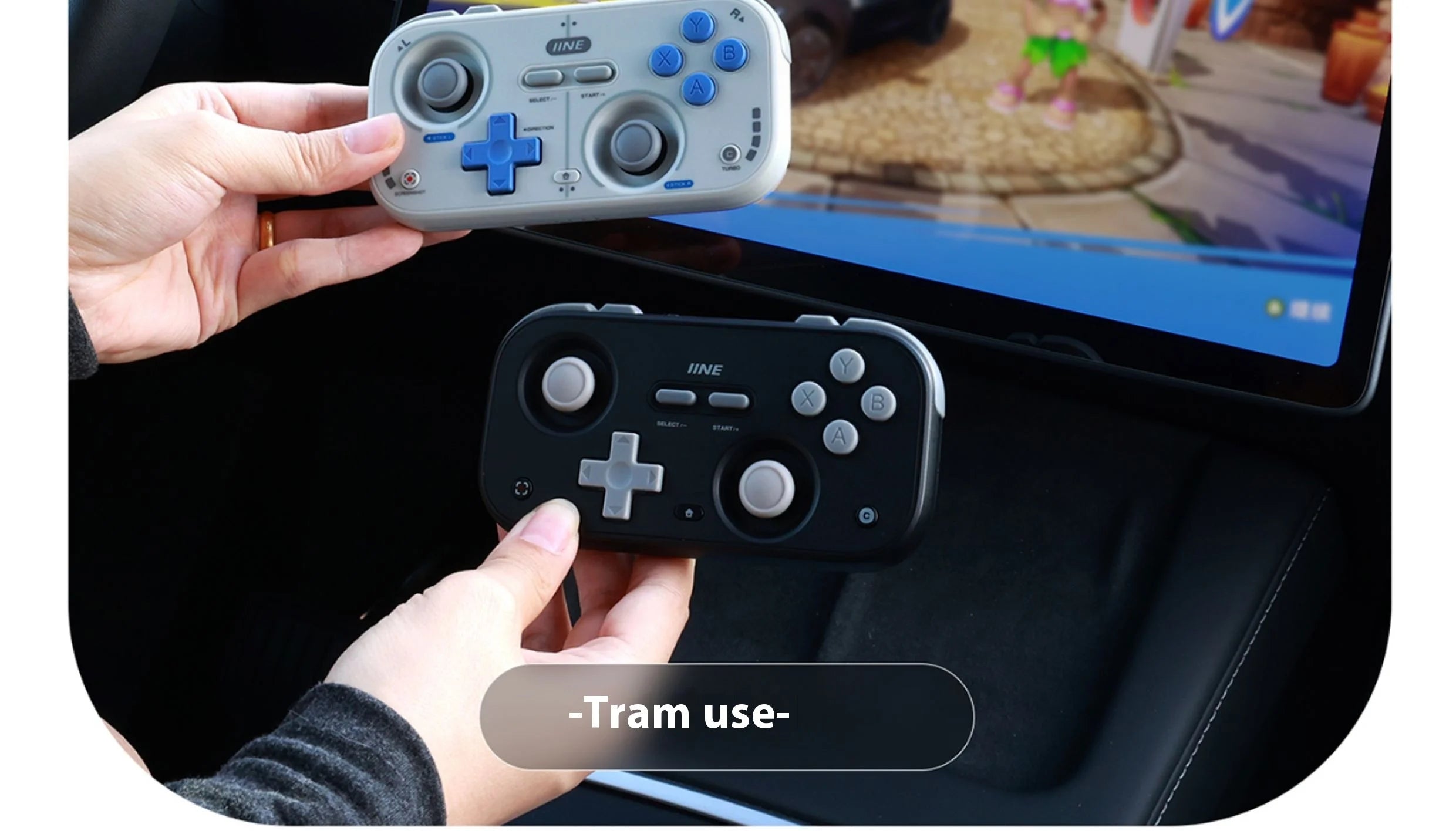 IINE Retro Pocket Gamepad Retro Gaming Controllers Wireless Bluetooth 1000Hz Hall Joystick Portable For Android IOS Phones PC NS