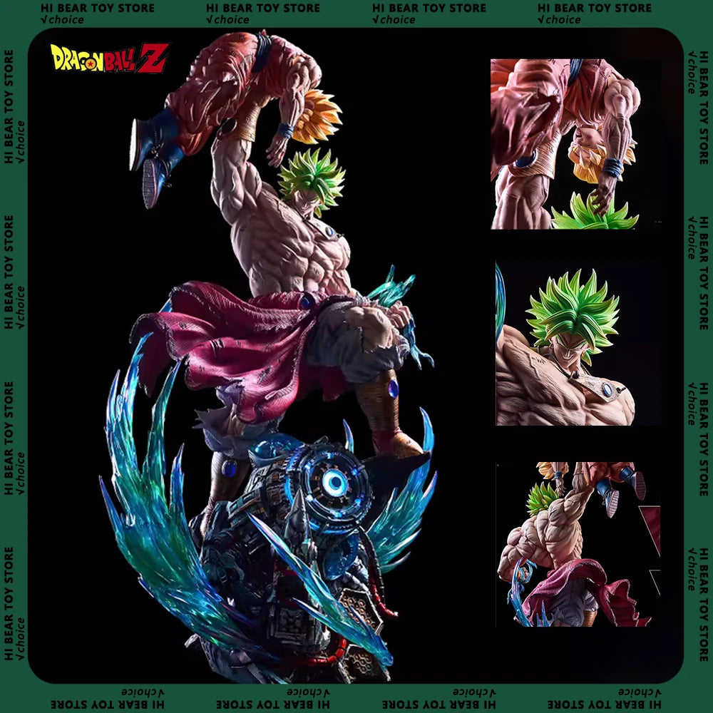 Dragon Ball Anime Figuren Broli Vs Goku 28cm Broly Figur PVC Gk Statue Modell Puppe Sammlung Desktop Ornament Kinderspielzeug Geschenke