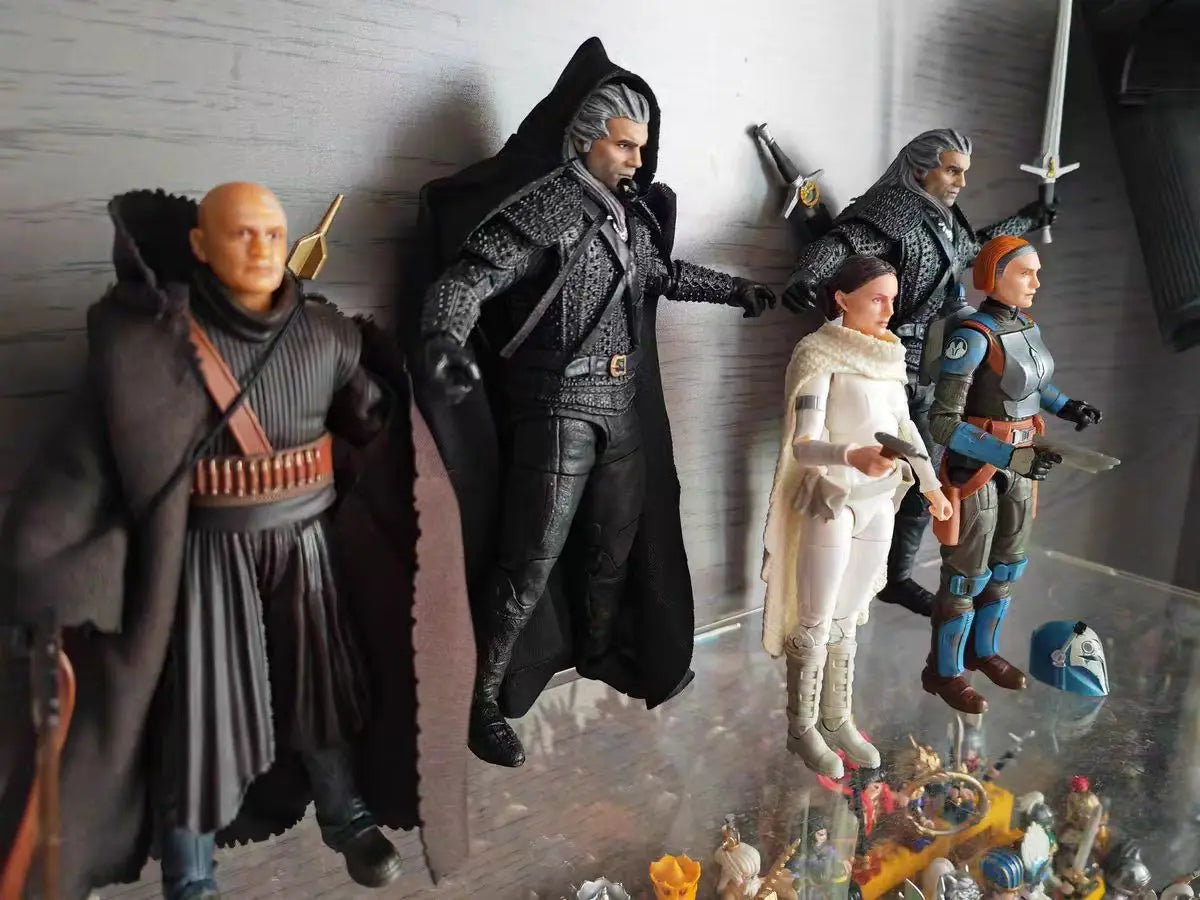 Genuine Star Wars Black Serie Obi-Wan Darth Vader Cal Kestis Boba Fett Luke Mandalorian Action Figure Model Toy Gifts