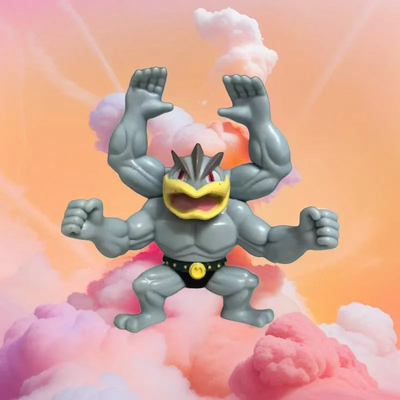 7-8cm Machamp Gengar Zekrom Vaporeon Haunter Charmander Popplio LittenAction Figure Collectible Toys