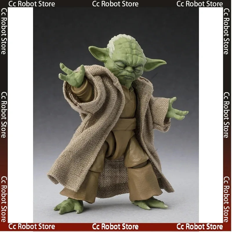[In Stock] 100% Original Bandai S.H.Figuarts Yoda Classic Edition Star Wars Episode III: Revenge of The Sith Action Figure Toy