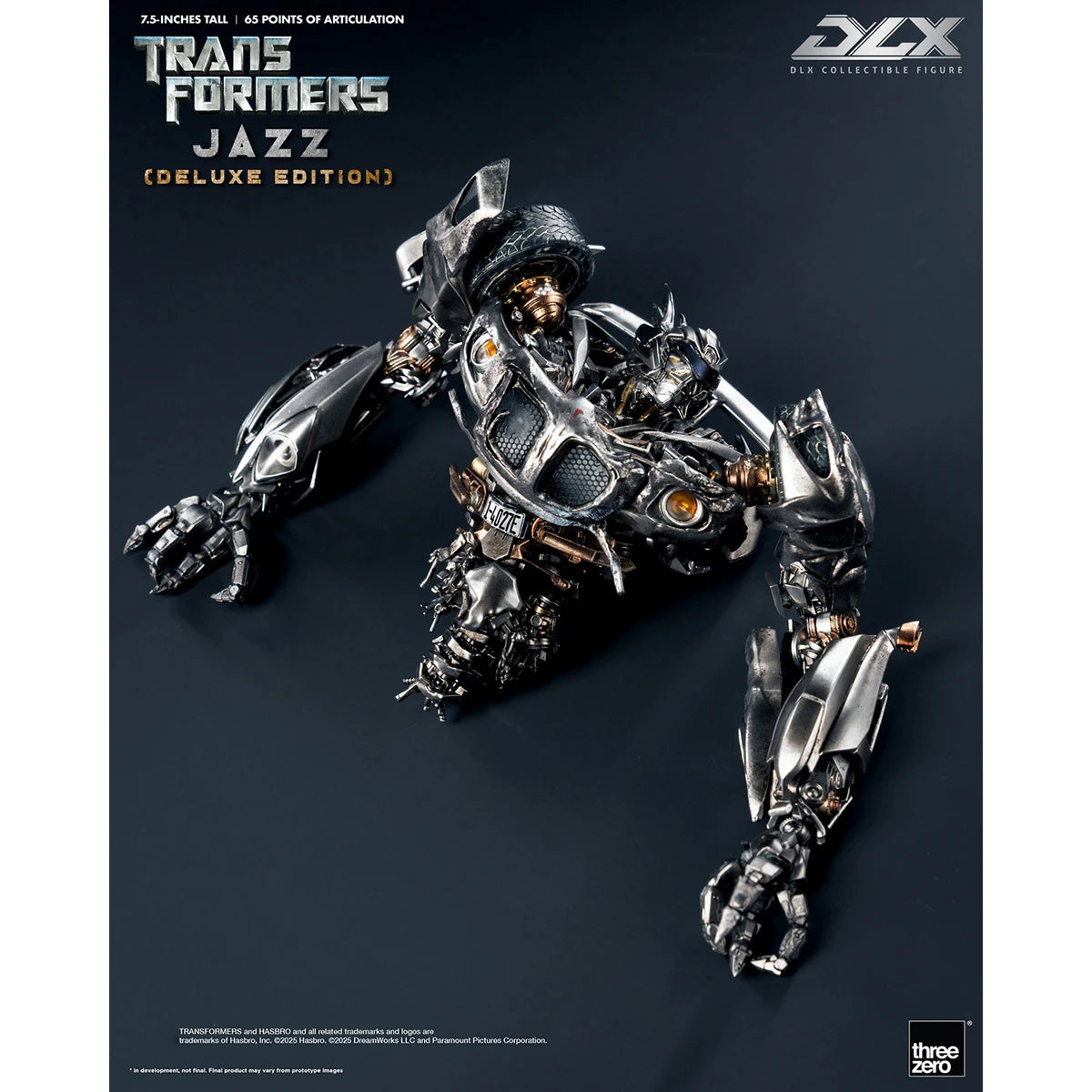 HIPLAY Threezero Transformer DLX Jazz 3Z10460W0 Action Figure