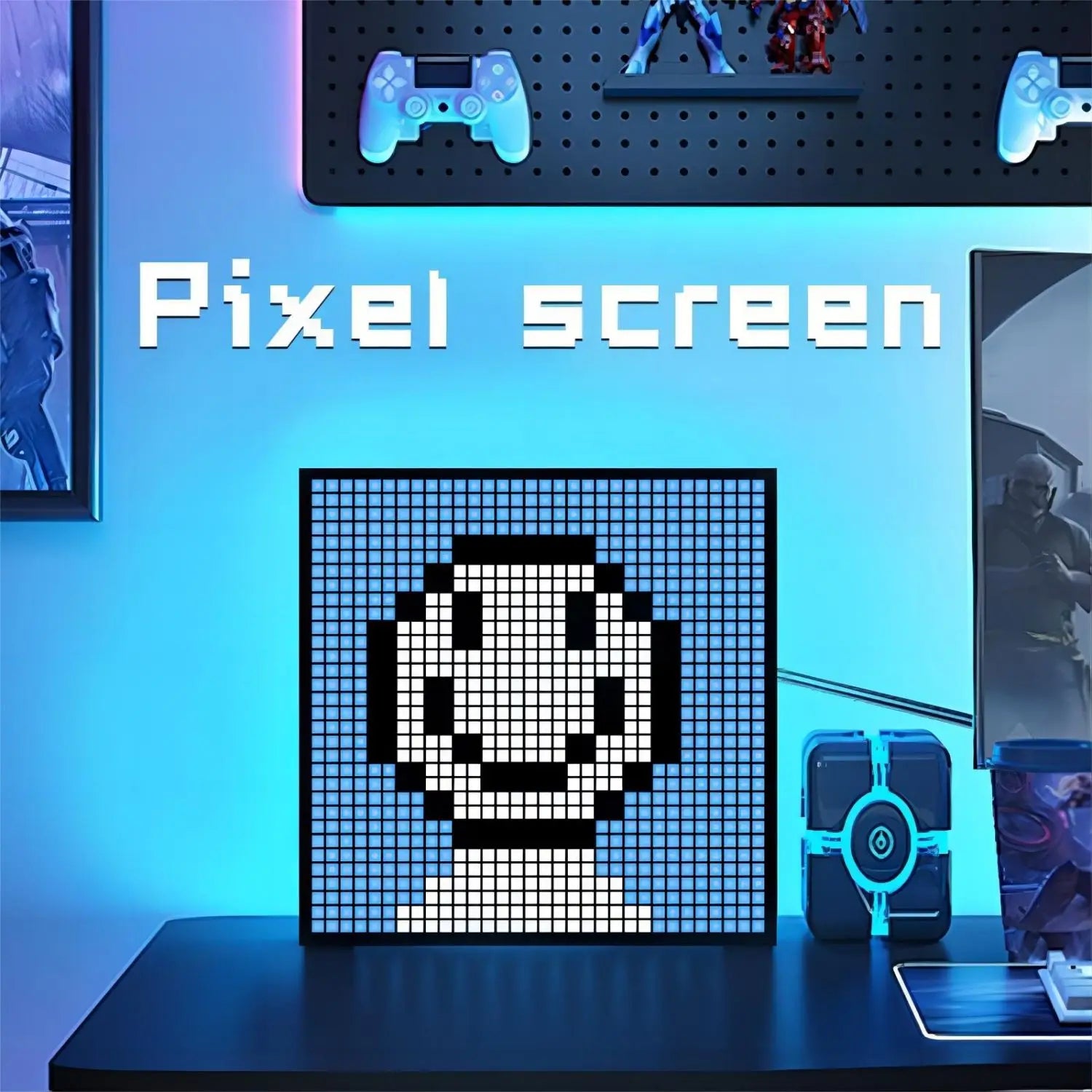 Smart LED Matrix Pixel Display RGB DIY Graffiti Bluetooth App Control Art Display Für Gaming Zimmer Dekor Cool Animation Rahmen