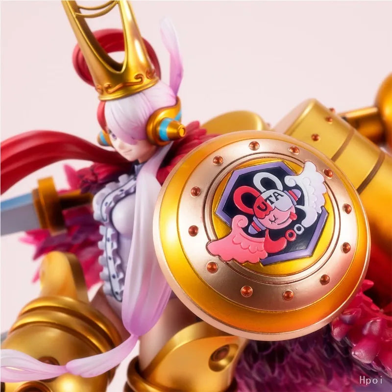 In Stock Original ONE PIECE MegaHouse Portrait of Pirates Maximum UTA Anime Figure Toy Gift Ornament