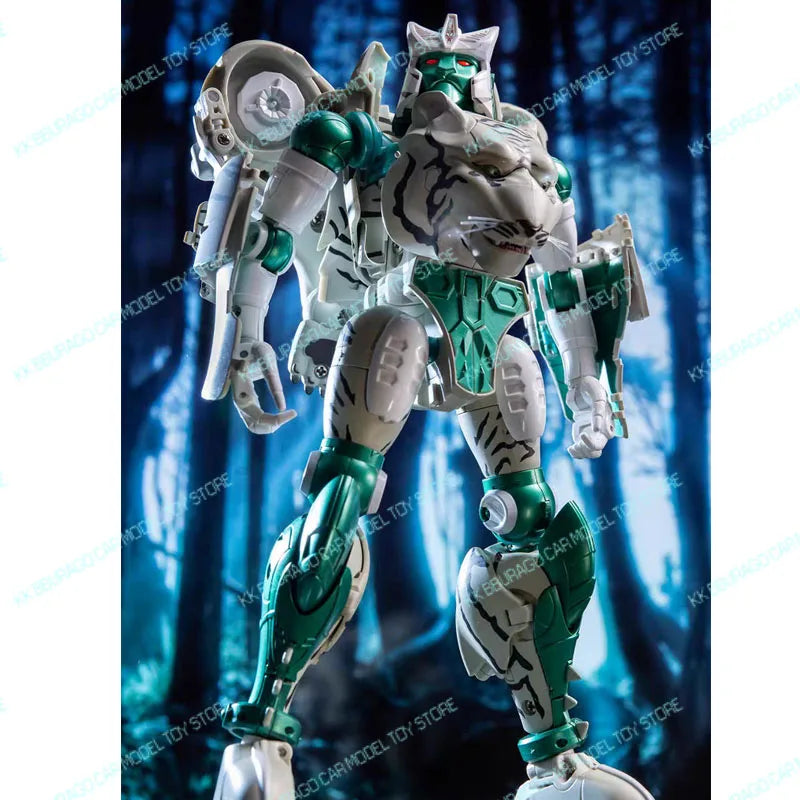 BW Transformation Tigatron BW10 BW-10 Action Figure KO MP50 Tigerhawk Tiger Figurines Mode MP-50 Beast War G1 Model Boy Gift