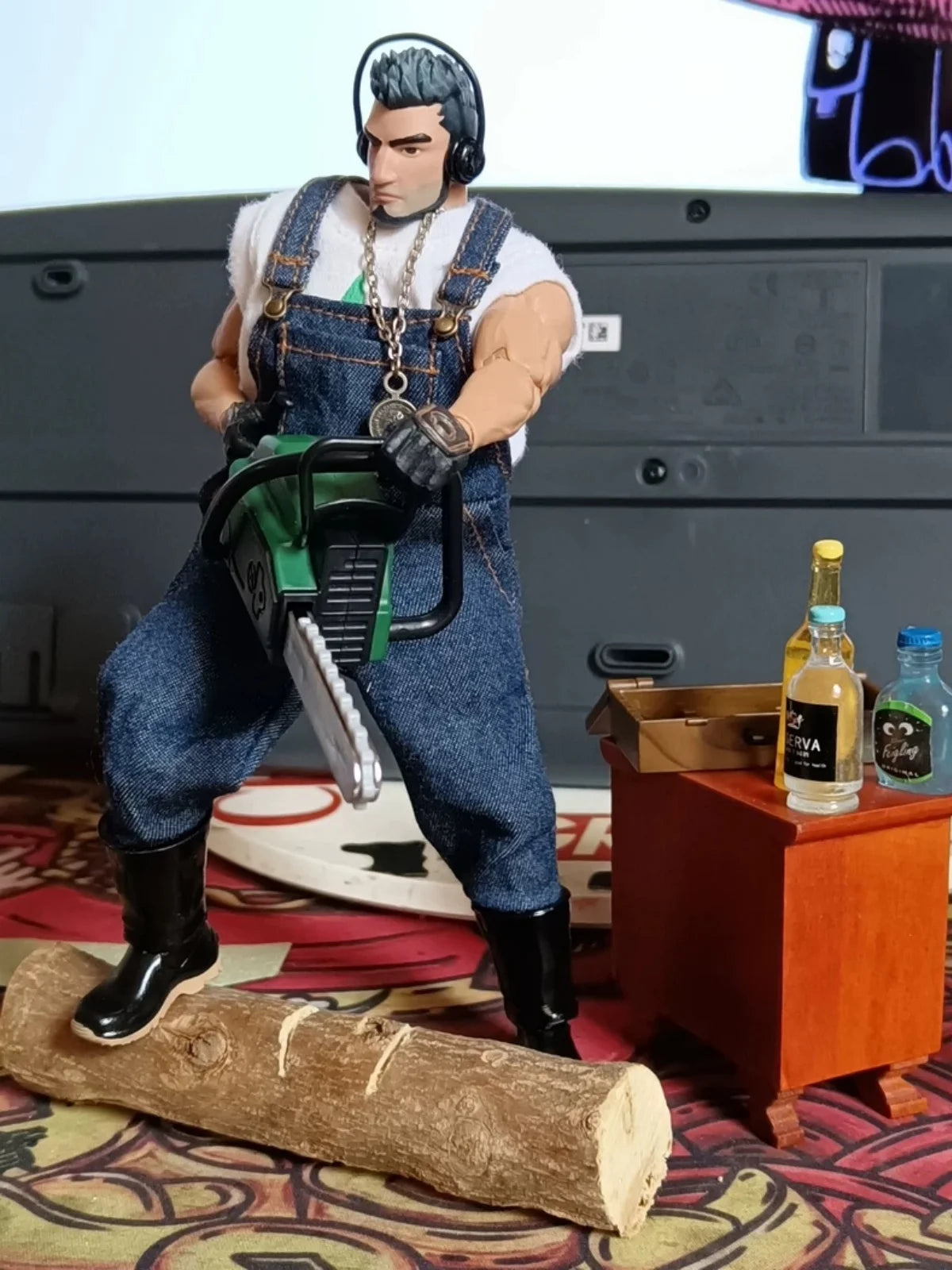 【No Figure】Handmade 1/12 Scale Male Soldier Clothes Set Fabric Pants Overalls Fit 6''Action Figure Toys For Fans DIY For Vtoys