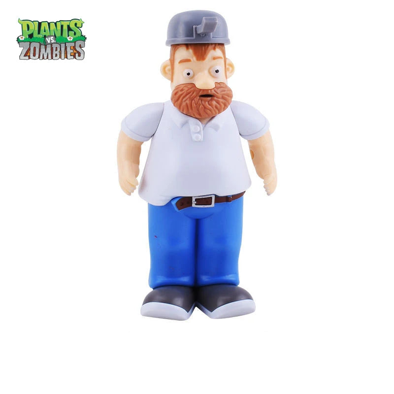 Anime Figures Plants vs. Zombies Toys Giant Zombie Surfing Zombies Crazy Dave Game Model PVZ Dolls for Children Christmas Gifts