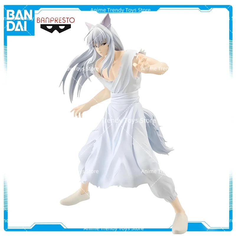 In Stock Bandai Banpresto Yuyu Hakusho Maximatic Youko Kurama Standing Figure Model About 23Cm Ornament Gifts WY