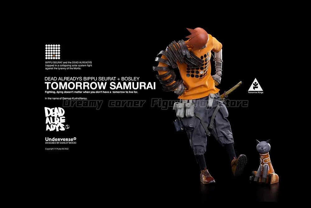 【In Stock】Original UNDERVERSE NDERVERSE TOMORROW KINGS Series BIPPU SEURAT 1/6 Action Figure Ornament Toy Model