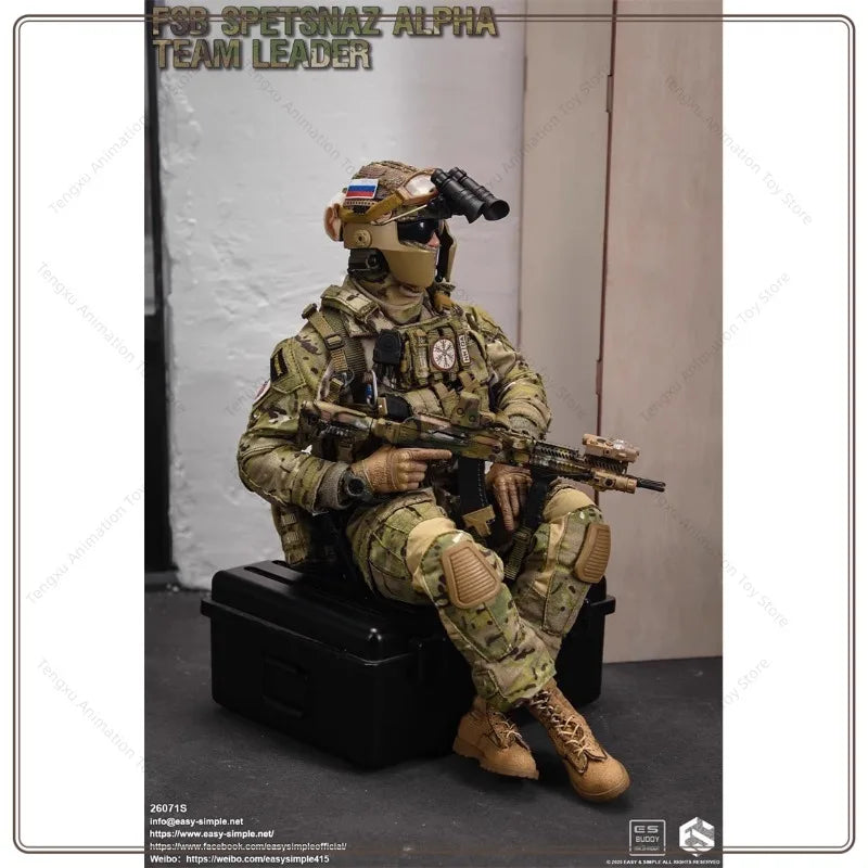【Coming Soon】EASY&SIMPLE ES 1/6 26071S Russian FSB Alpha Limited Edition