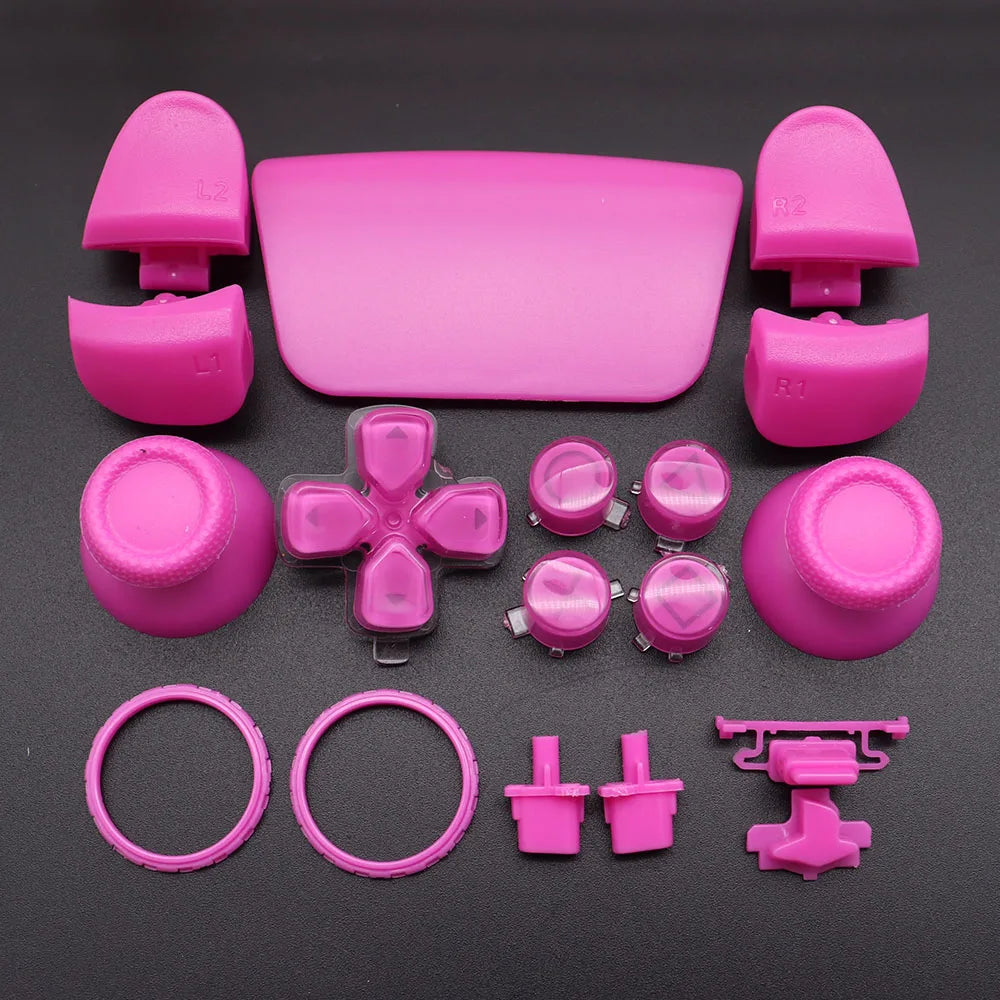 Ersatztasten-Set D-Pad L1 R1 L2 R2 Trigger-Taste Schlüssel-Akzentring für PS5 V3 3.0 BDM-030 Controller