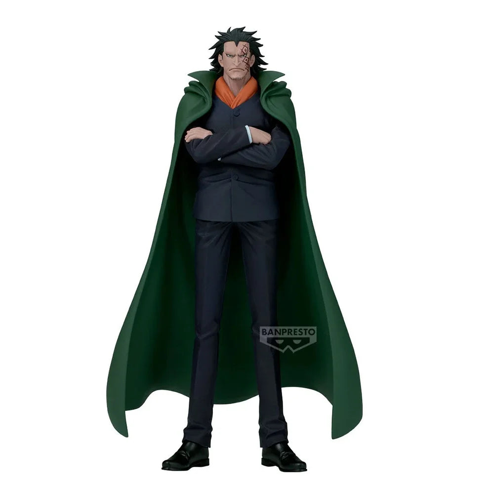 IN Stock Original Banpresto DXF One Piece Luffy Vivi Roger Dragon Saul Genuine Action Figure Anime Model Collectible Toys Gift