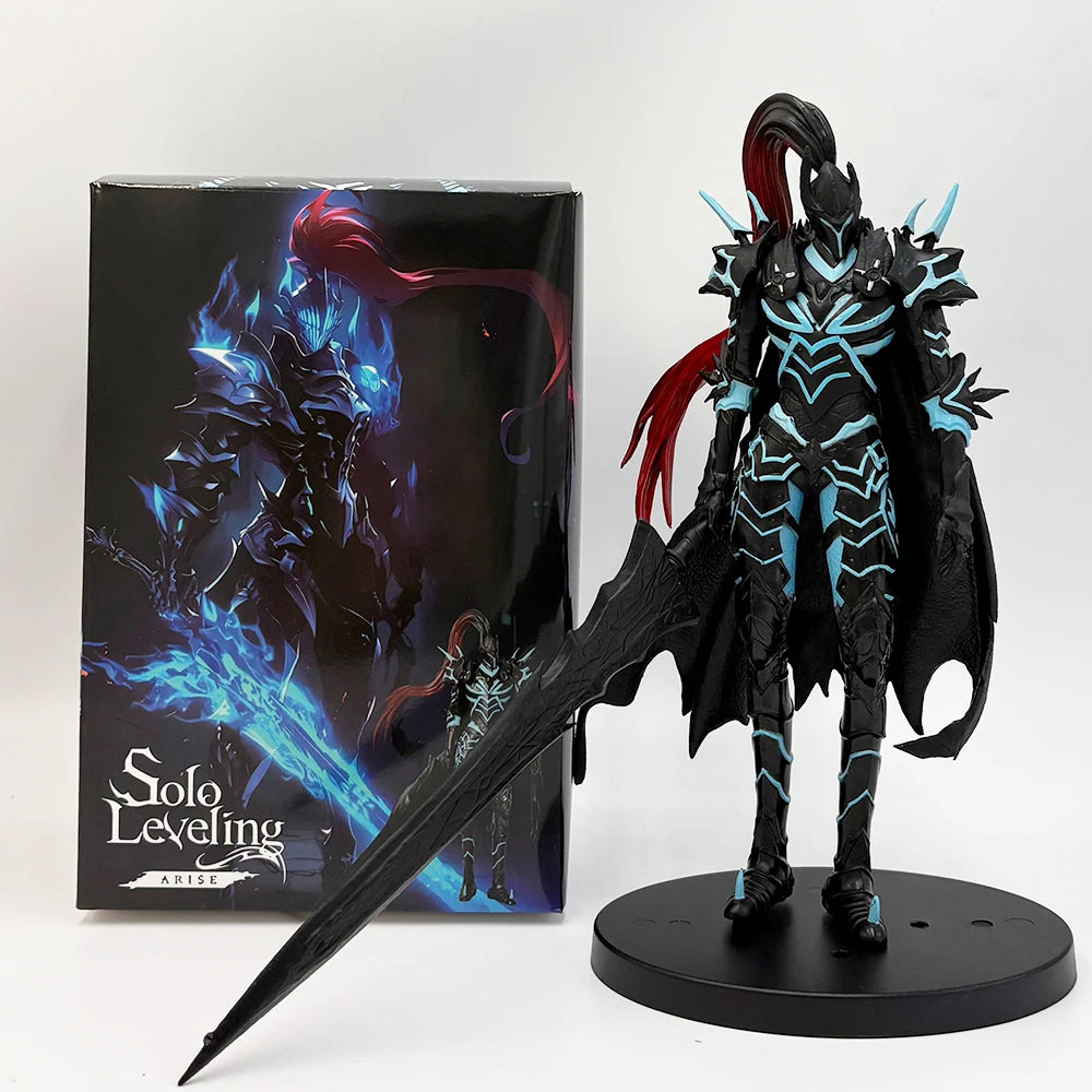 21 cm Solo Leveling Amine Figur Igris Knightly‌ PVC Actionfigur Sammlermodell Halloween Weihnachtsgeschenk Spielzeugpuppe