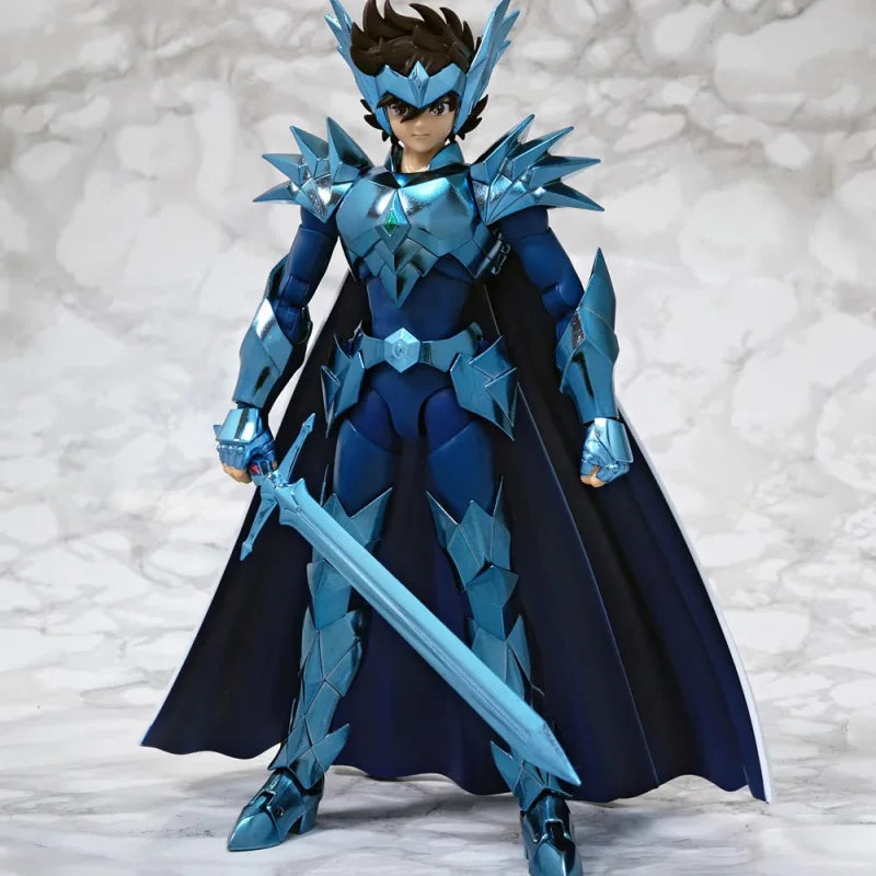 Original BANDAI Saints Myth EX Odin Seiya BP Saint Seiya PVC Action Figure Desktop Decoration Collection Toy Boy's Birthday Gift
