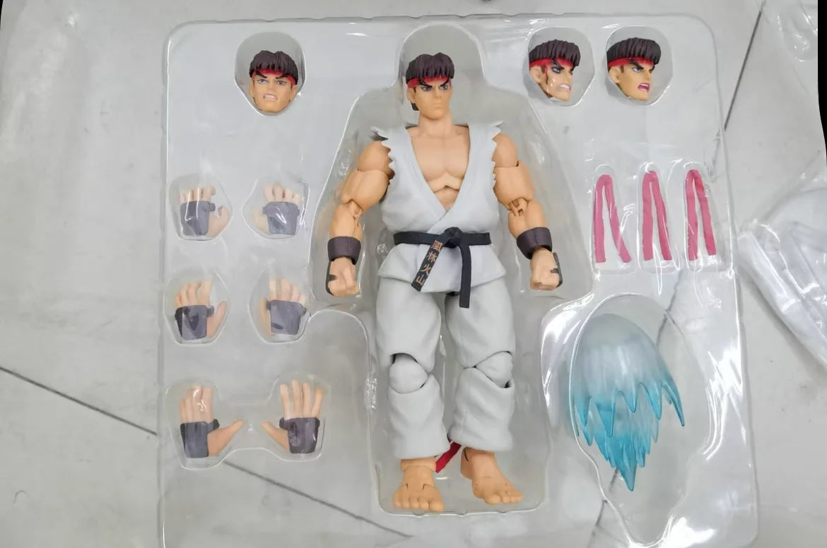 Ultra Street Fighter Ken Masters Action Figure Storm Toys Usfii: The Final Challengers Figure Movable Collection Model Toys Gift