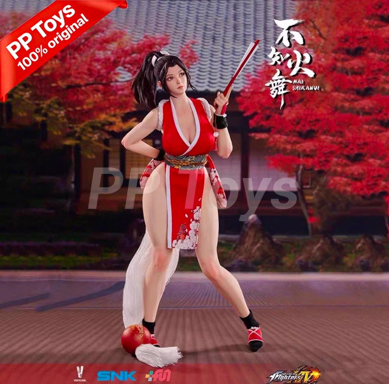 In Stock VERYCOOL VCF-2068 1/6 Mai Shiranui Silicone Action Figure 12'' Movable Eyes Female Soldier Figure Model Full Set Toy
