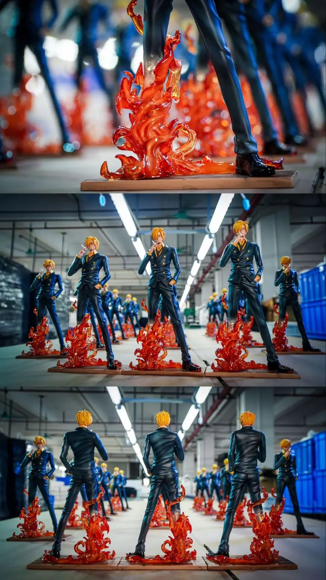 In Stock JT toys 24cm ONE PIECE Anime Figure Sanji Figures PVC Statue Collection Model Room Ornament Boys Birthdays Toys Gifts