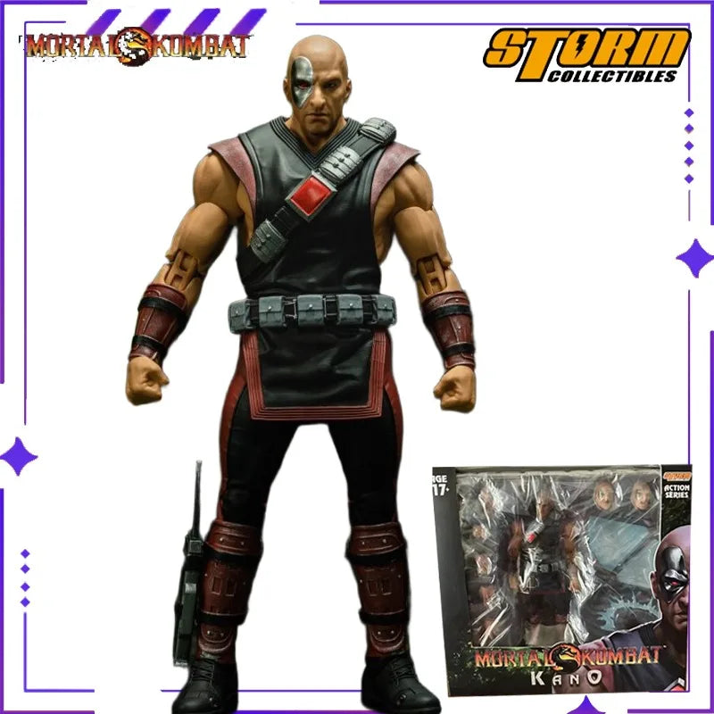 Brand New Authentic Storm Toys Original "Mortal Kombat" Raiden 1:12 Movable Doll Model Toy Gift Collection Ornament in Stock