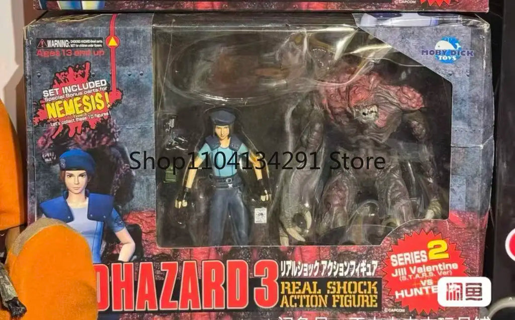 Original  Resident Evil Jill Foster Fly Skin Leather Jacket Tyrant Limited Edition Rare Collectible Figure Gift