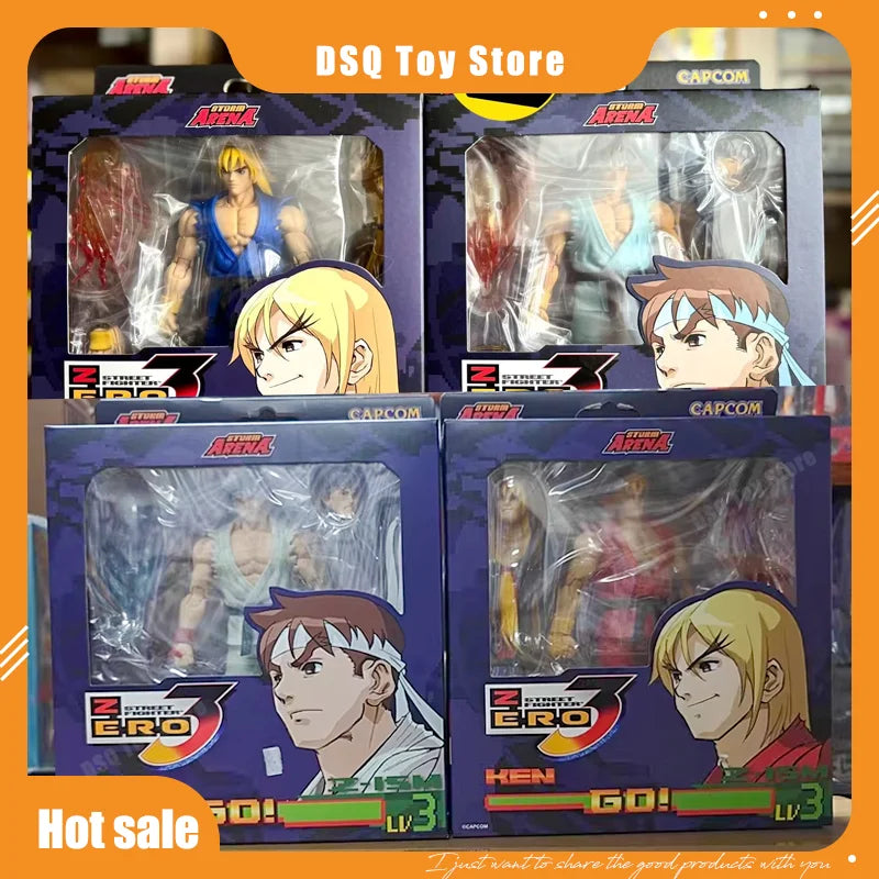 Original Storm Toys 1/12 Ryu Ken Ken Venue Limited Different Color Movable Figure Ornament Holiday Toy Gift