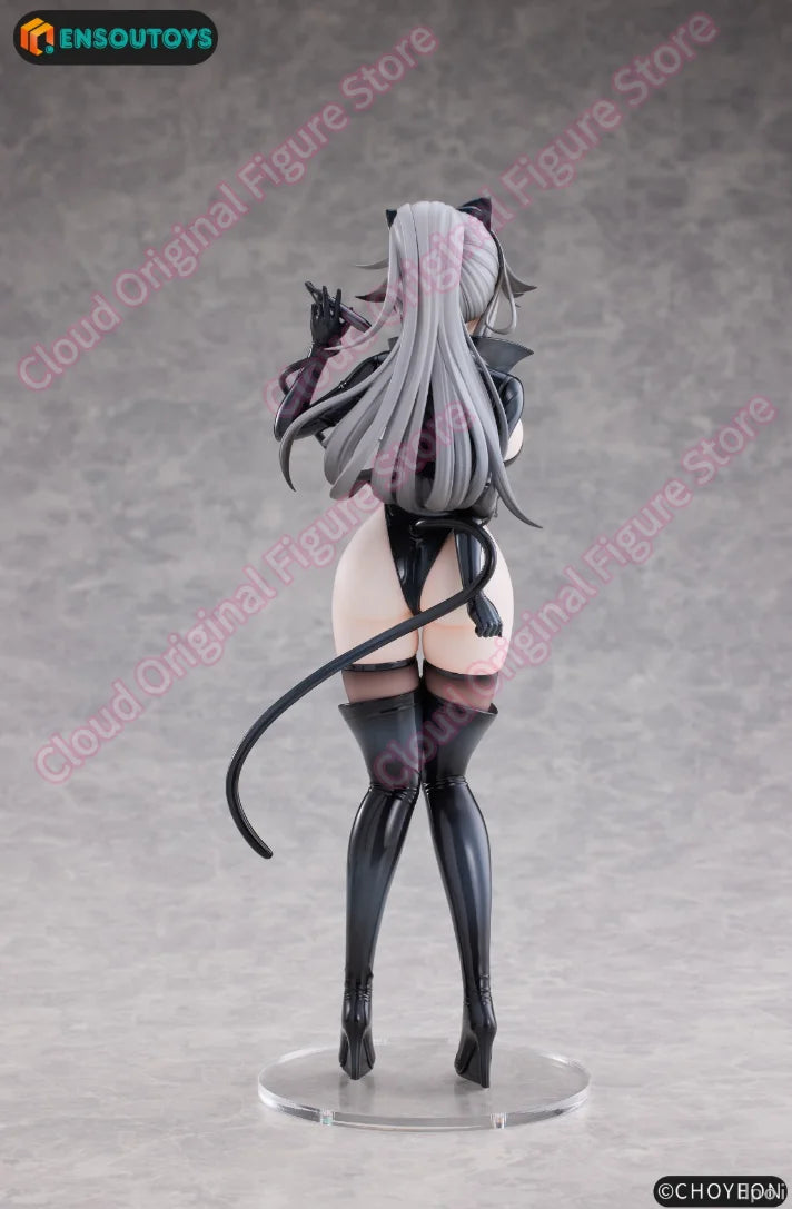 In Stock 100% Original ENSOUTOYS 1/7 Catwoman Happyheterochromatic Version Color Version Anime Collectible Figure Hobby