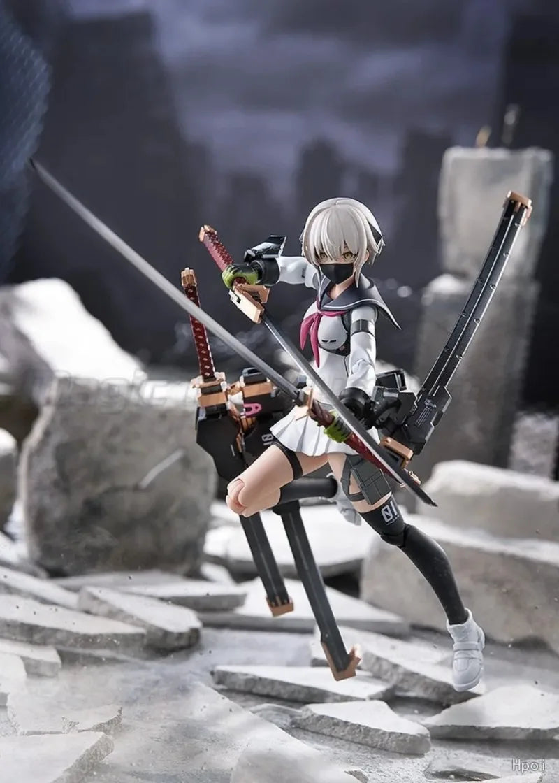【MT】Max Factory GSC PLAMAX High School Girl with Heavy Armor 1 Early Type Assembled Action Figure