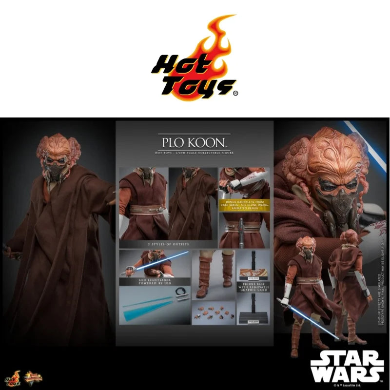 In Stock Original HOTTOYS HT 1/6 MMS785 Plo Koon Action Figures Star Wars:Episode III-Revenge Of The Sith Collectible Model Toy