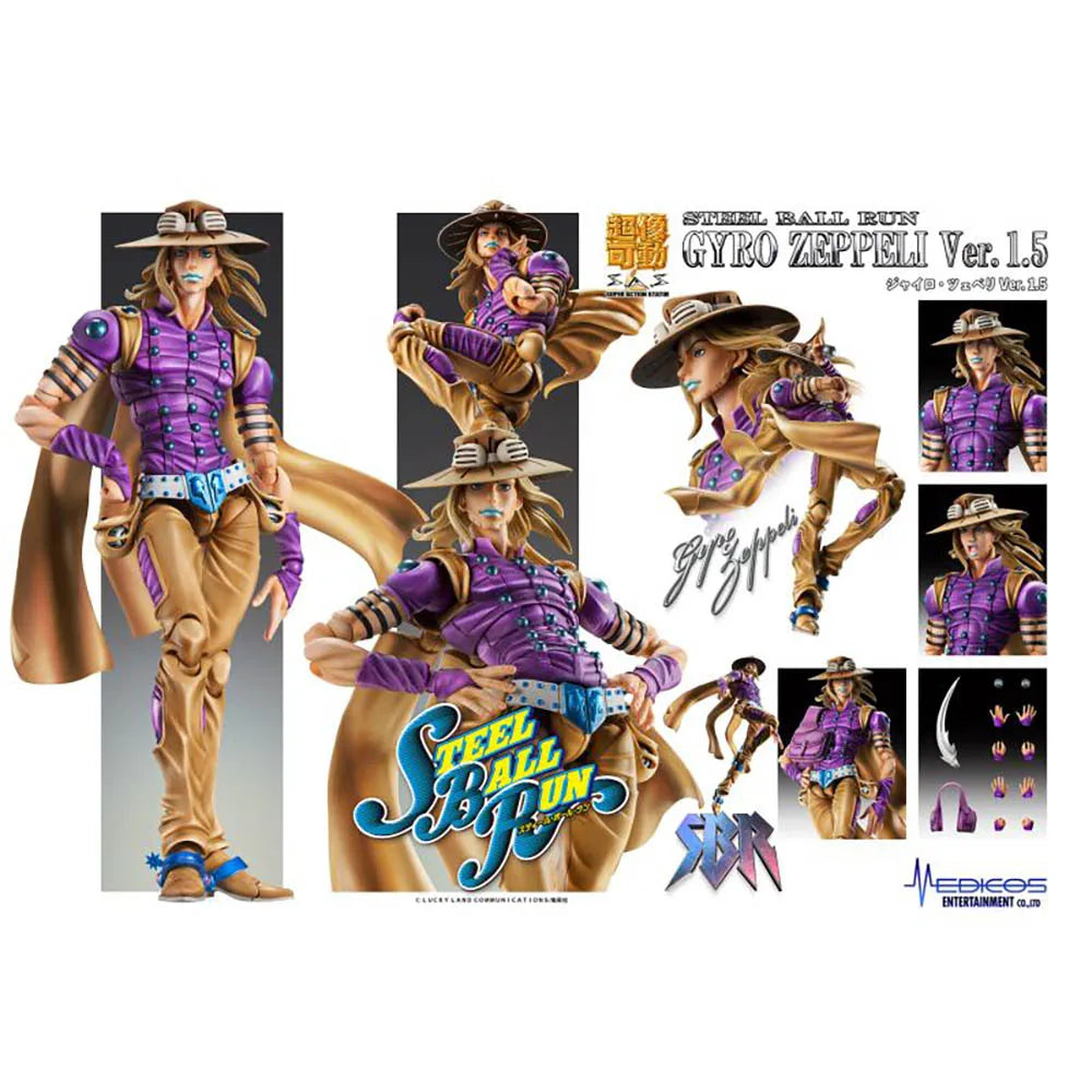 Anime Figures All Types Medicos Original Super Action Statue Jojo's Bizarre Adventure Season 1-8 Anime Model  Action Anime Toys