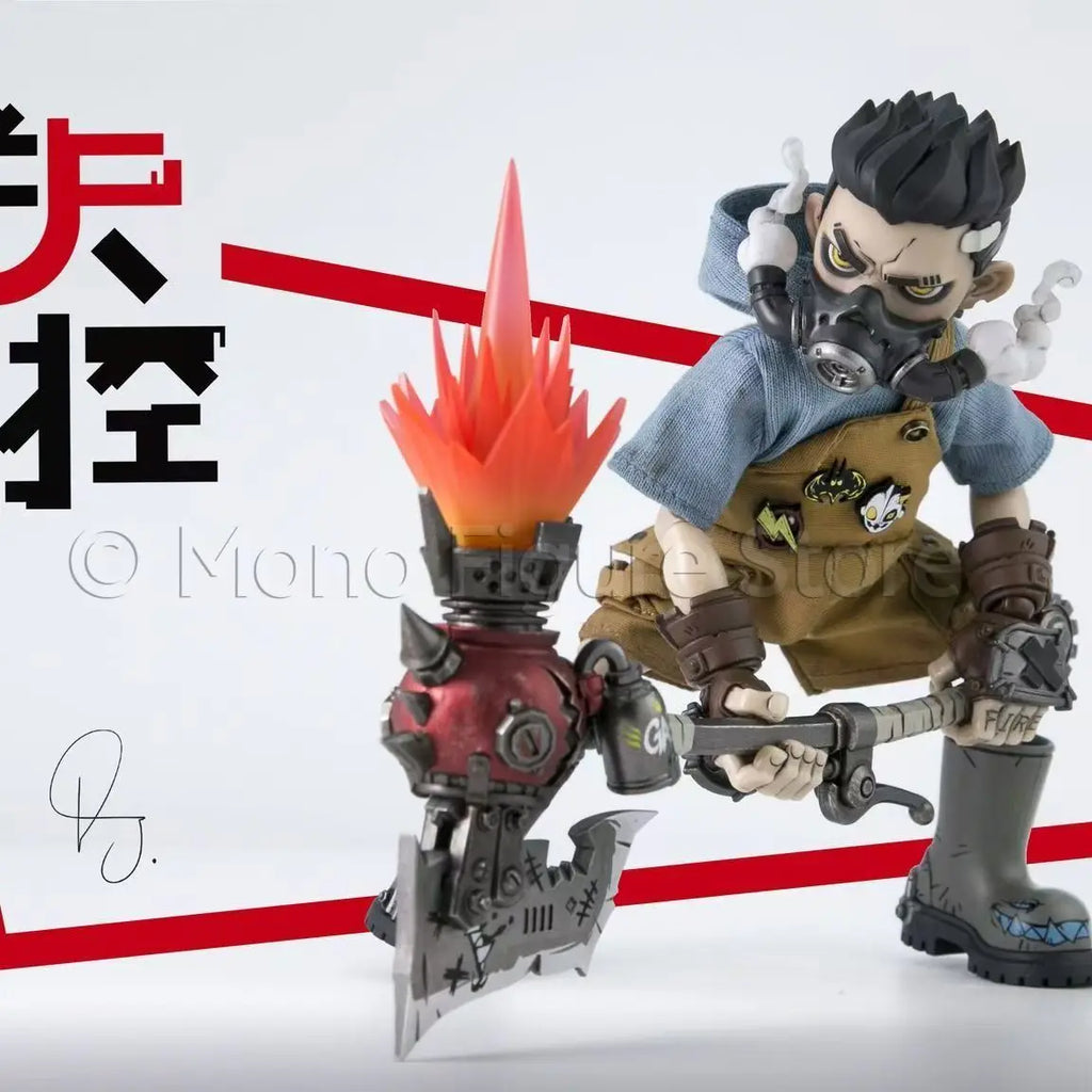 In Stock D_ONE STUDIO RAGE-ZBOYS Tooth Kid 1/12 Clothed Highly Articulated Action Figure Collectible Model