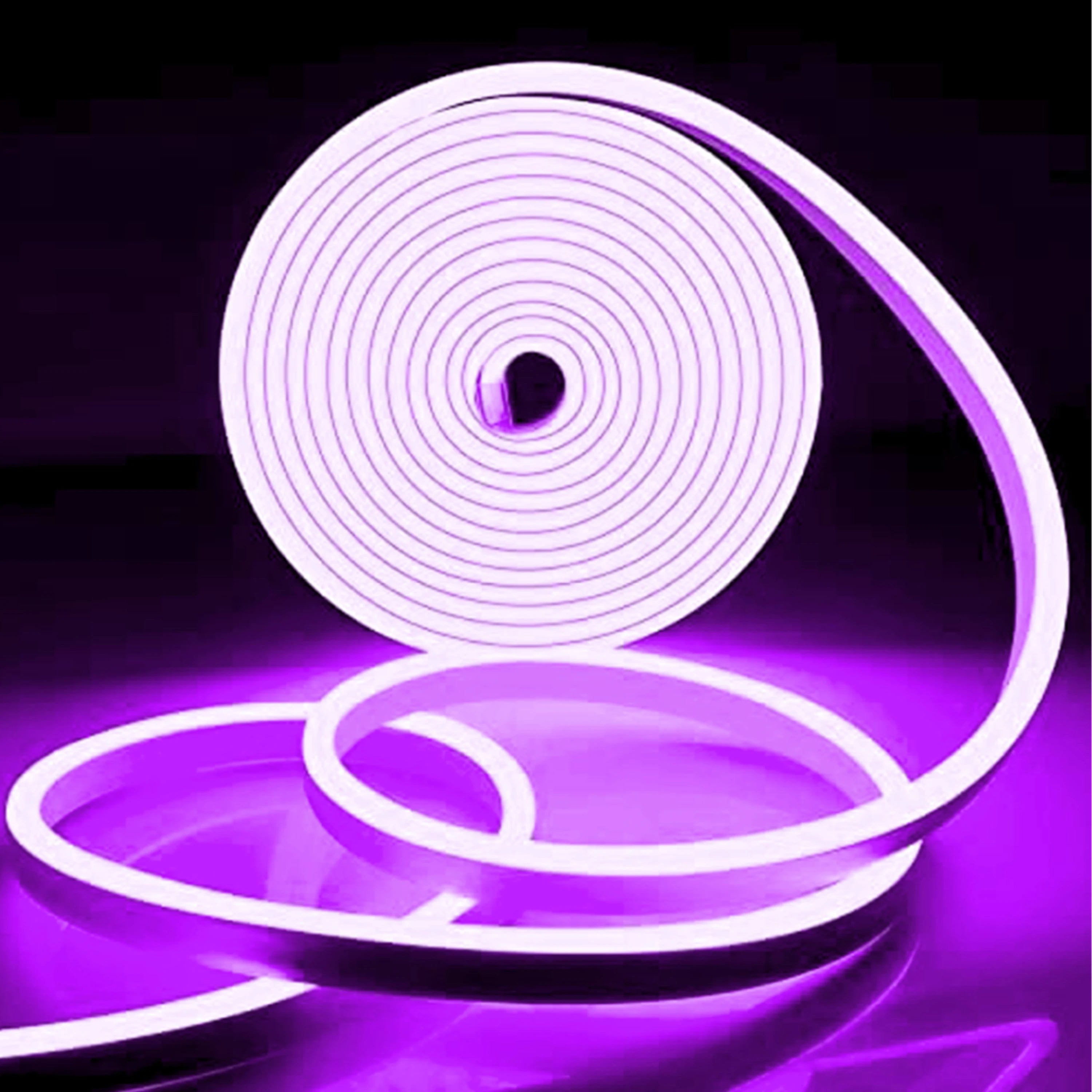 5m 12V LED Neon Strip Lights Outdoor Waterproof Silicone Neon Lamp Outdoor DIY sign Diode Tape Home Garden Decor Aquarium Light