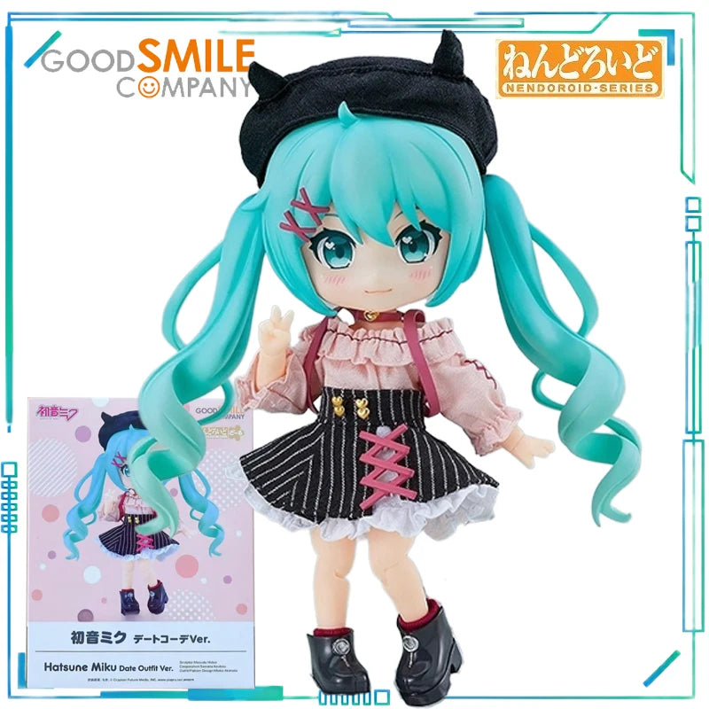 GSC Genuine Nendoroid Clay Man Series Ordinary Version NO.129 No.1940 Hatsune Miku Super Clay Model Toys Exquisite Toys Collect