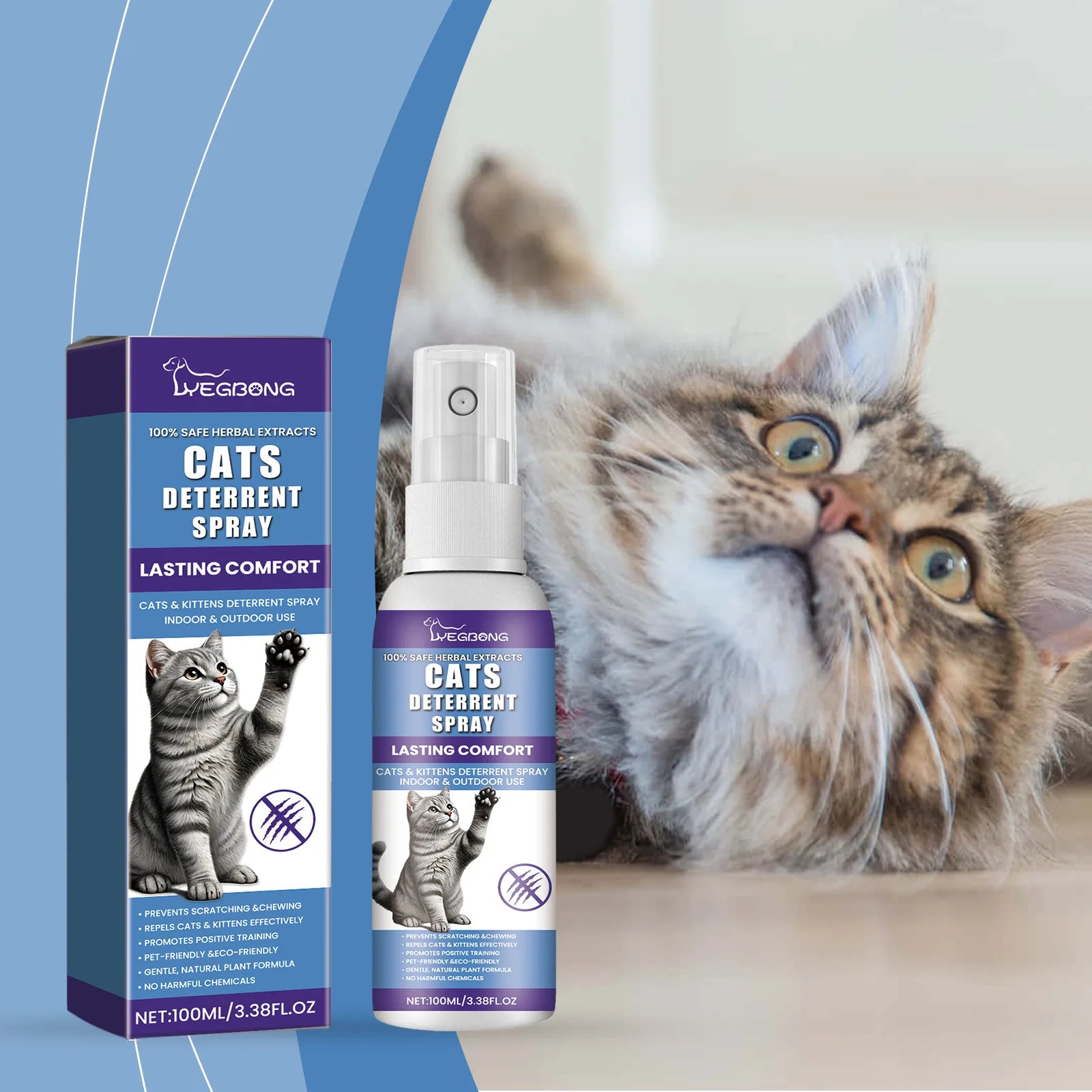 Pet Anti Scratch Spray Anti Gnawing Scratching Training Aid Stop Bites Chewing Protect Furniture Cat Scratching Deterrent Liquid