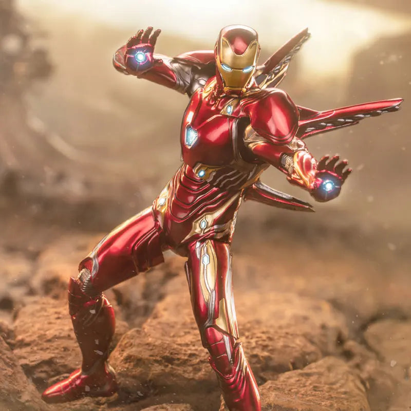 Hot Marvel Mk50 Iron Man Moveable Mechanical Toy Model Gift For Boys Birthday Collectible Action Figure Toys