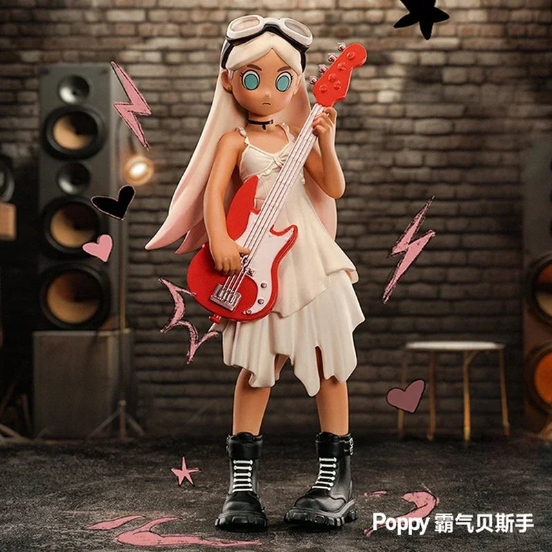 POP MART Peach Riot Rise Up Series Blind Box Toys Kawaii Anime Action Figure Surprise Desktop Ornaments Collection Dolls Gift
