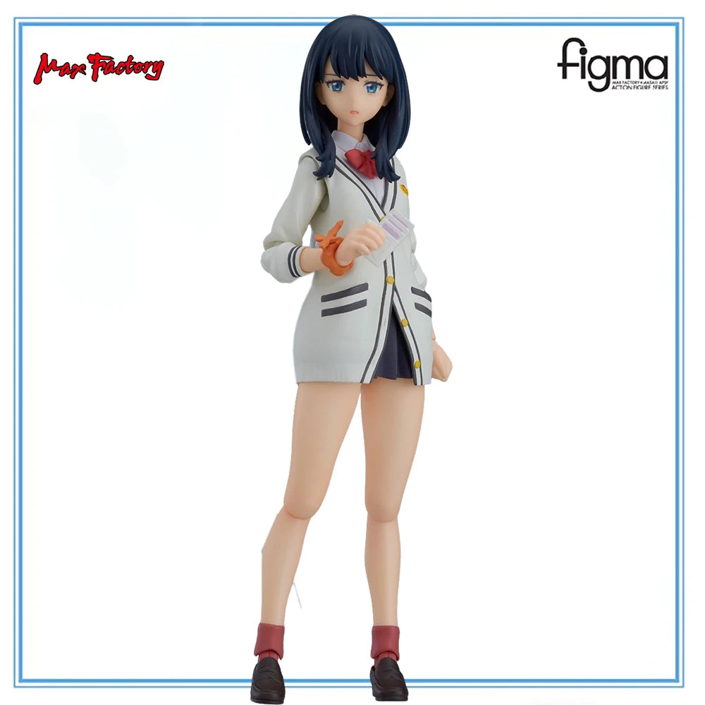 100% Original in Stock Max Factory Figma (#440) SSSS.Gridman Takarada Rikka Model Toys  Collection Series Action Figure