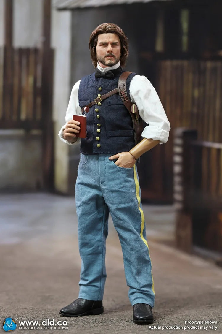 DID NS80186 1/6 US Infantry Captain Nathan Cloth Action Figure Mini Samauri Sword Ornament 12" Male Figurine Model Collection
