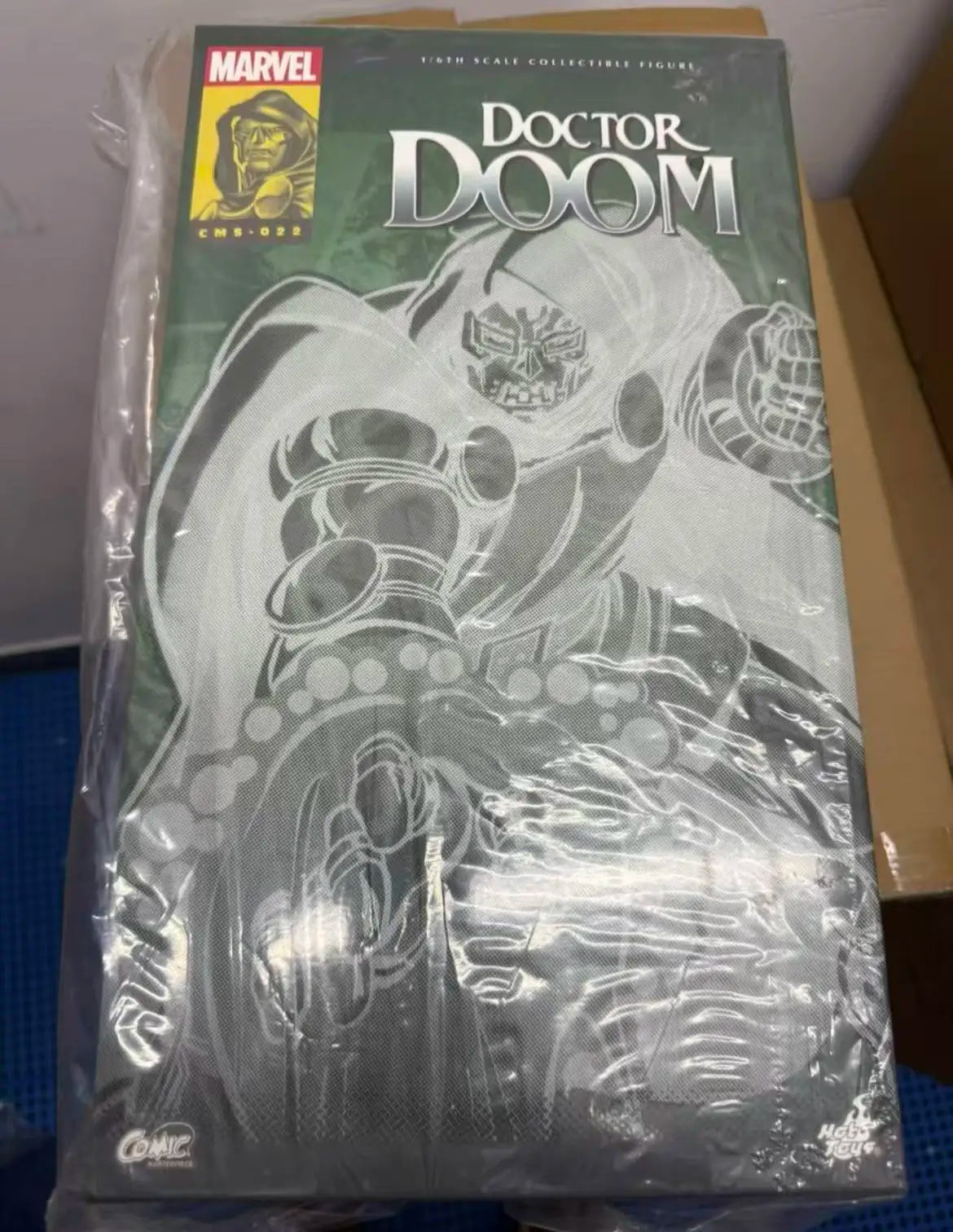 Original Hot Toys HT CMS022B CMS022 Comics Doctor Doom 1/6 in Stock Anime Action Collection Figures Model Toys