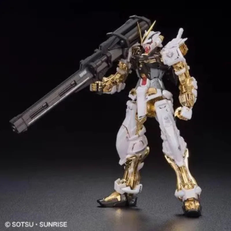 Fast Shipping MG 1/100 MBF-P01 Gundam Astray Gold Frame [SPECIAL COATING] Bandai Anime Original Model Toy Action Figure Children