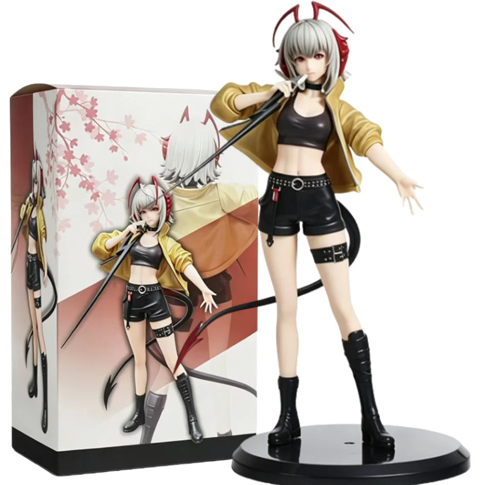 Arknightsed W Figurine CanNot Wait For Ver. 22cm Anime Figure W Visha Dell PVC Action Figure Collection Model Doll Gift