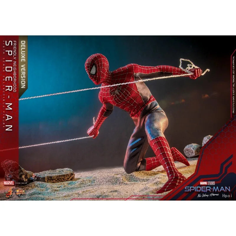 Original MARVEL SPIDER-MAN: NO WAY HOME FRIENDLY NEIGHBORHOOD SPIDER-MAN Anime Figure Model Toys Collection