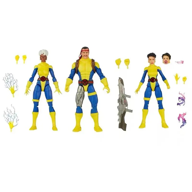 In Stock 100% Original Hasbro X-Men Storm Forge JubileeComic Ver. 6 Inches Figures Action Collection Model Toys