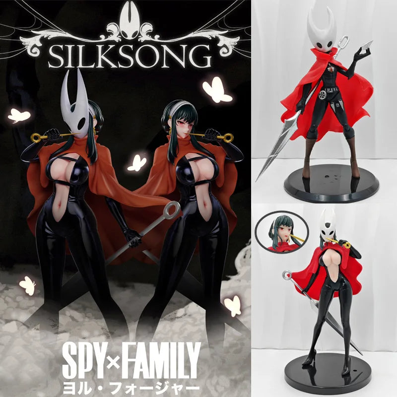 Hollow Knight Gods Nightmares Anime Game Figure The Knight/Silksong Hornet Action Figure SPY FAMILY Yor Forger Figure Model Toys