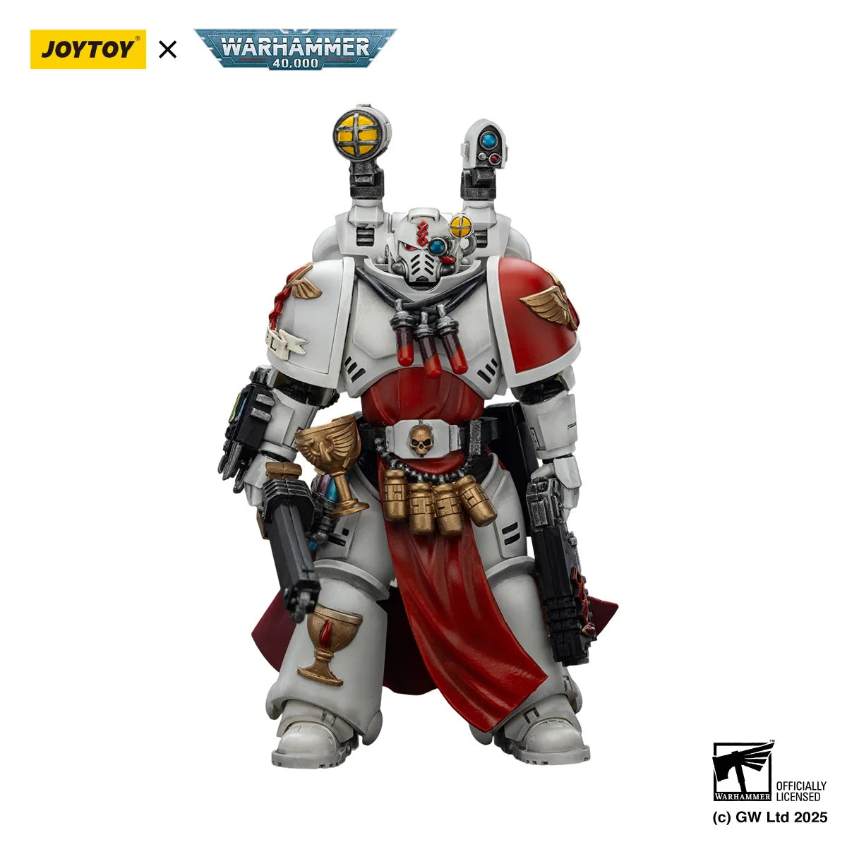 Warhammer Warhammer 40k 1/18 Action Figures Blood Angels Captain  Sanguinary Priest Captain with Heavy Bolt Pistol Power Sword