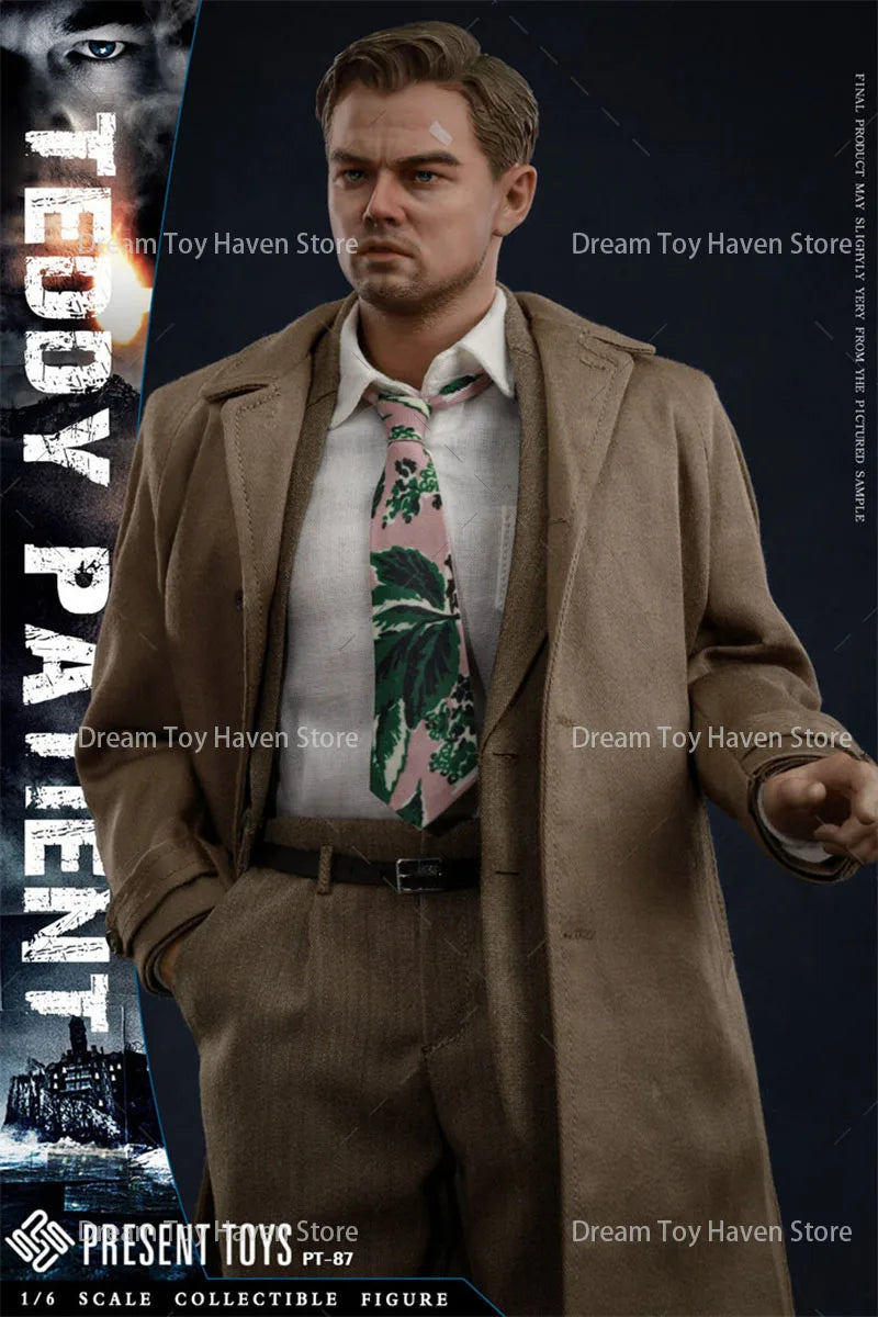 PRESENT TOYS PT-sp87 1/6 Scale Male Solider Leonardo Island Detective Full Set 12Inch Action Figure Model