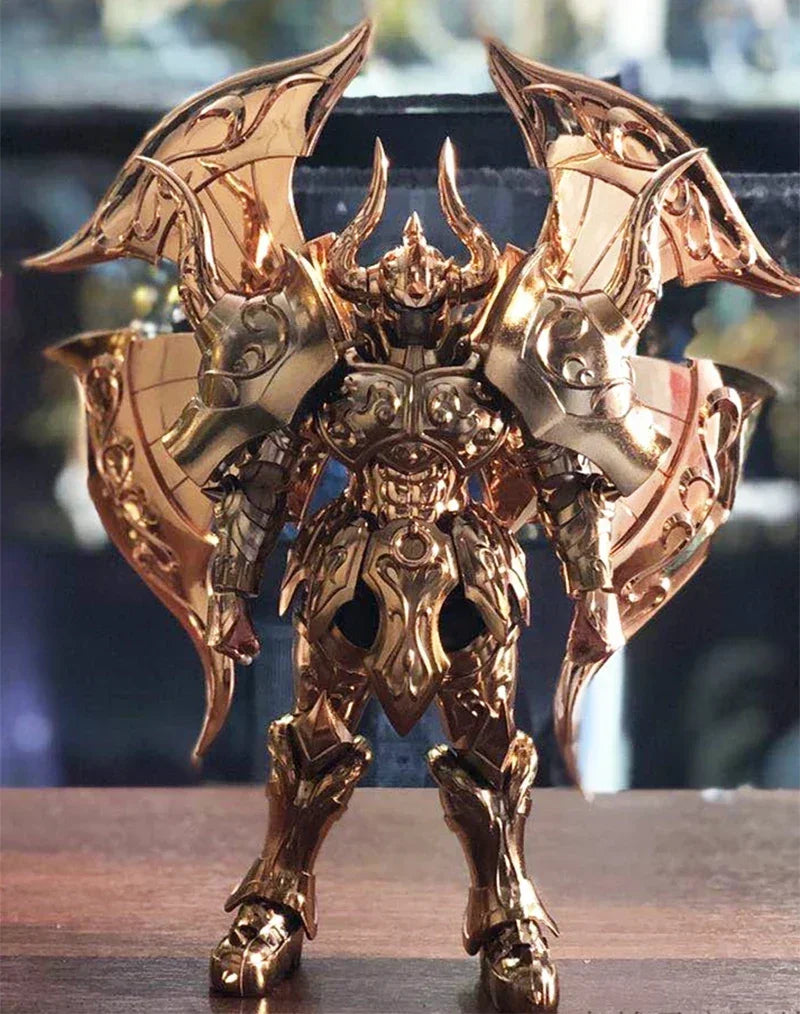 JM.MST Model Saint Seiya Myth Cloth EX Soul of God/SOG Taurus Aldebaran Knights of The Zodiac Metal Armor Action Figure Toy Gift
