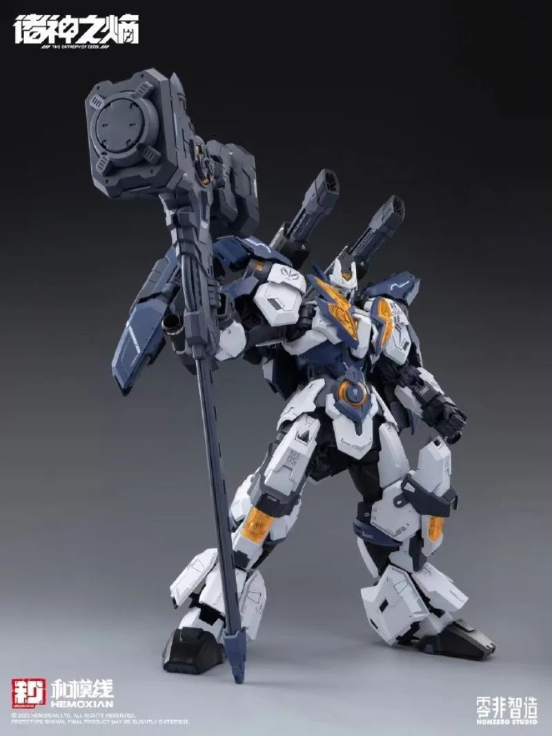 Hemoxian 1/100 Zero-Non Series Entropy of The Gods Thunder God NZS-05-3 Assembled Mech Model Kit Figure Collectible Gift for Boy