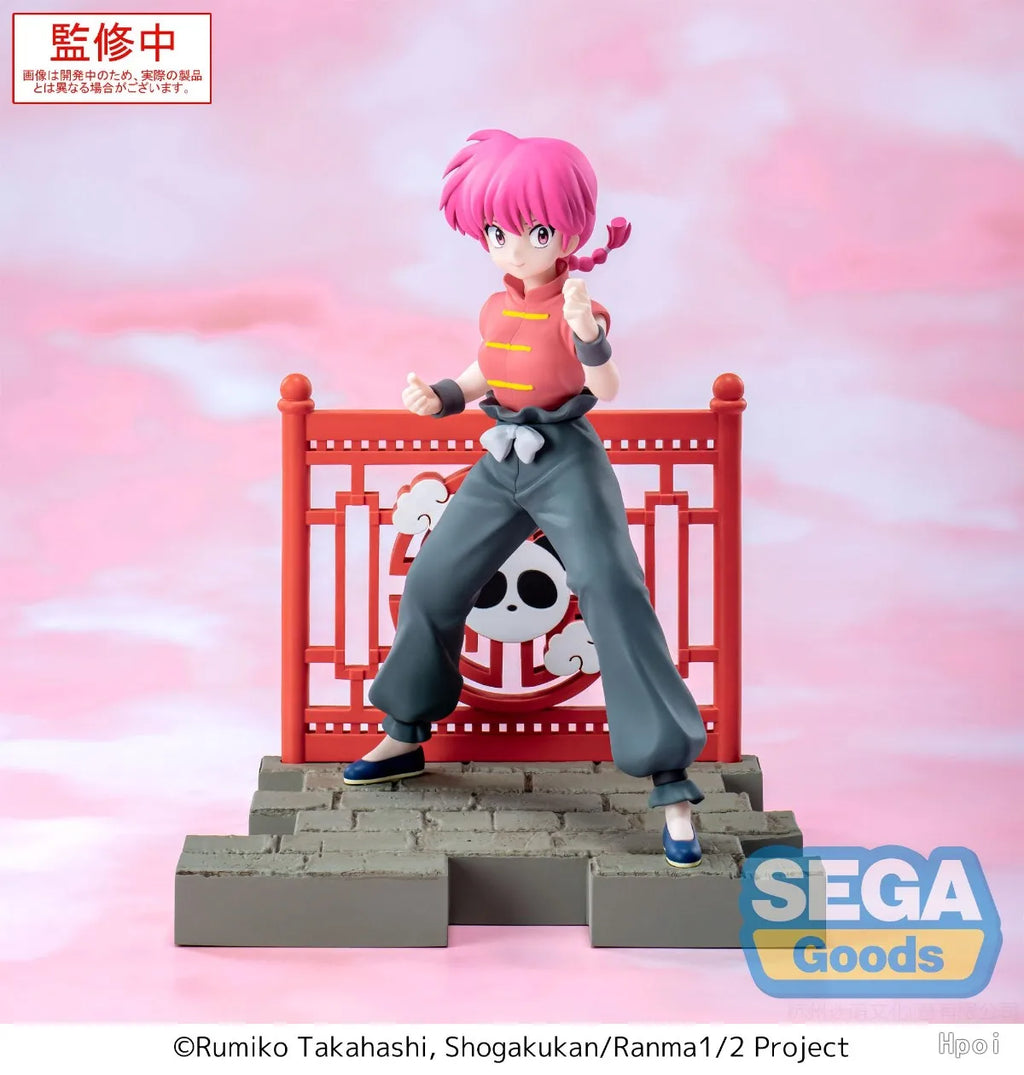 In Stock Ranma 1/2 Luminasta Tendou Akane Shampoo Ranma Figure Anime Model Toy Collection Desktop ornaments Gift Original