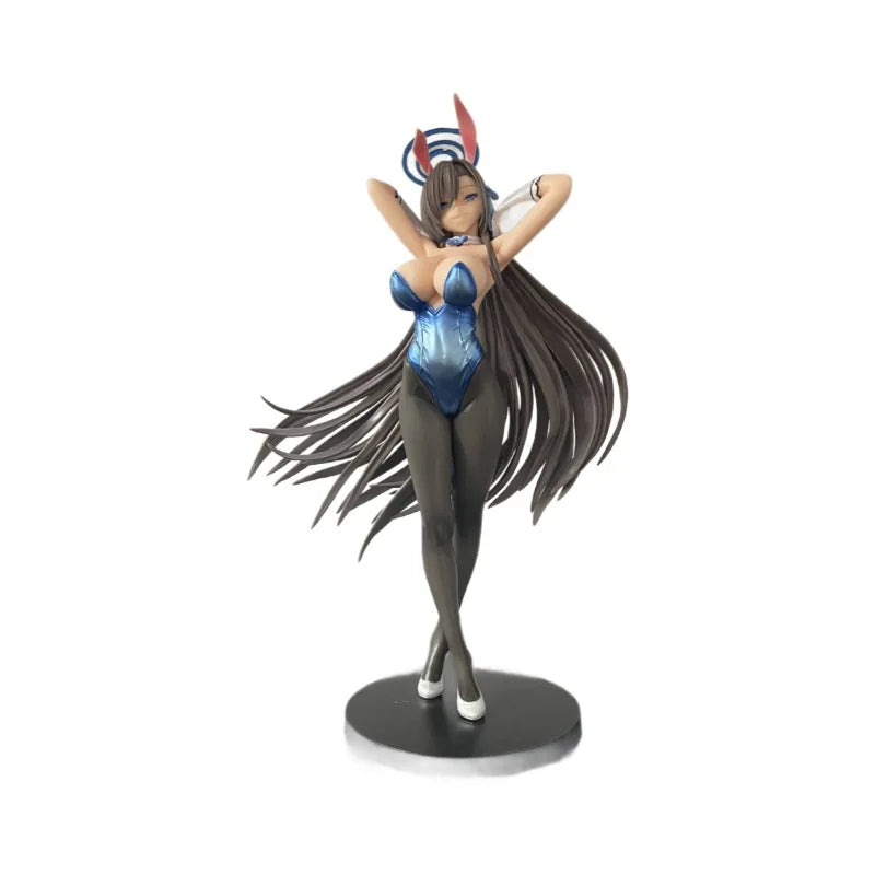 29cm Blue Archive Ichinose Asuna Standing Game Bunny Girl Figures Models Statue Model Boys Collectible Ornament Doll Toys Gifts
