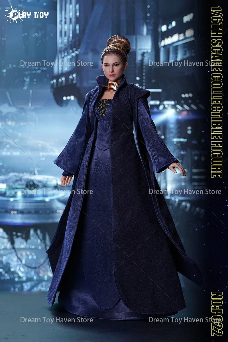 PLAY TOY P022 1/6 Scale Female Galactic Senator Padmé Noble Queen 12Inch Action Figure Collectible Model